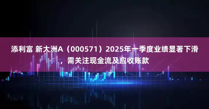 添利富 新大洲A（000571）2025年一季度业绩显著下滑，需关注现金流及应收账款